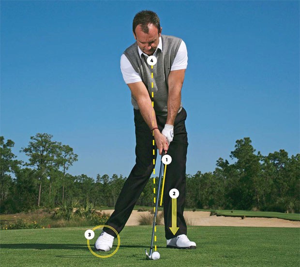 Học cách swing golf với tư thế chuẩn