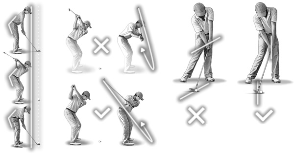 Những lỗi thường gặp khi thực hiện kỹ thuật swing golf