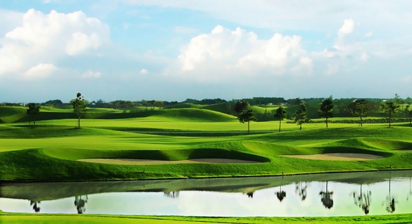 Thiết kế của sân golf Twin Doves