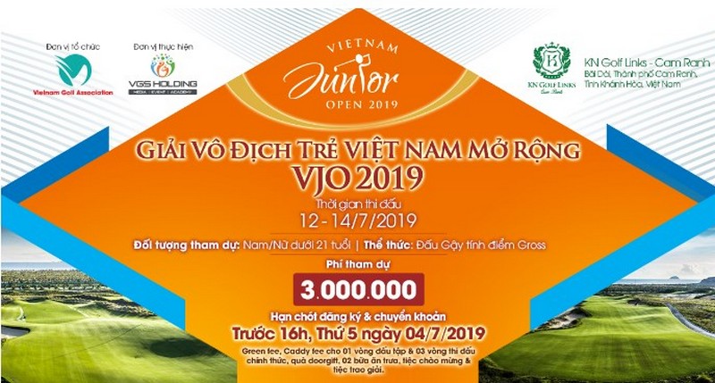 Các giải golf lớn trong năm VJO