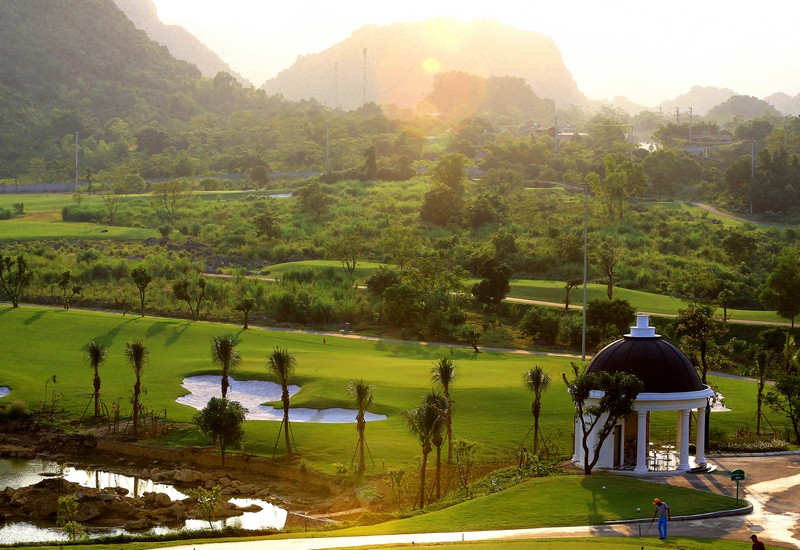 Quang cảnh sân golf Kim Bảng hà nam