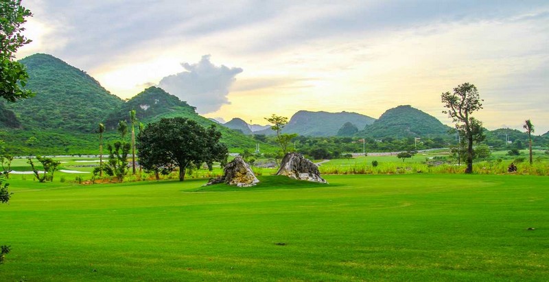 Toàn cảnh sân golf Kim Bảng Hà Nam