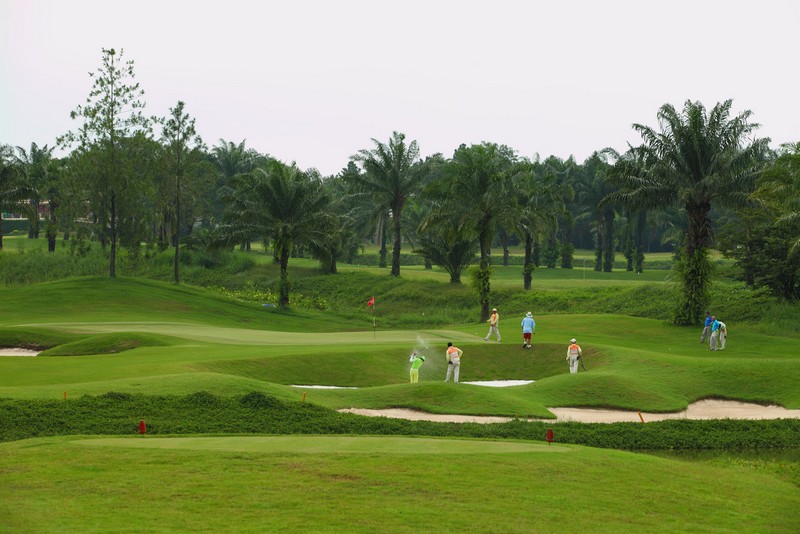 Cảnh quan tại sân golf Long Thành