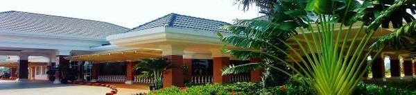 Khu nhà câu lạc bộ tại sân golf Mekong