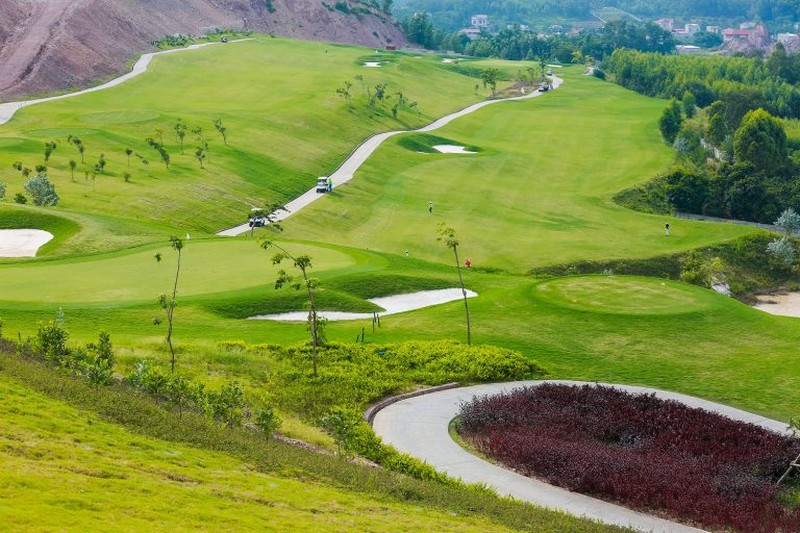 Toàn cảnh sân golf Yên Dũng Bắc Giang