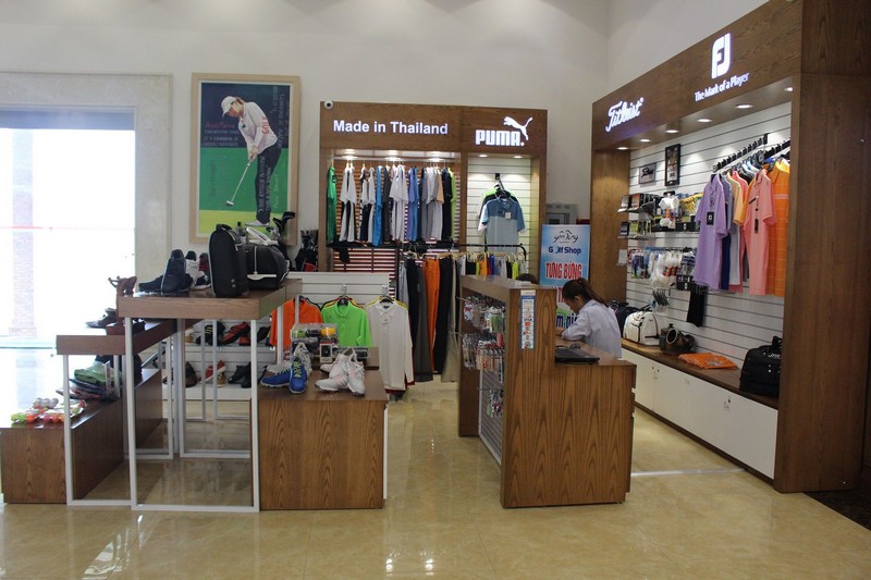 Proshop tại sân golf Yên Dũng