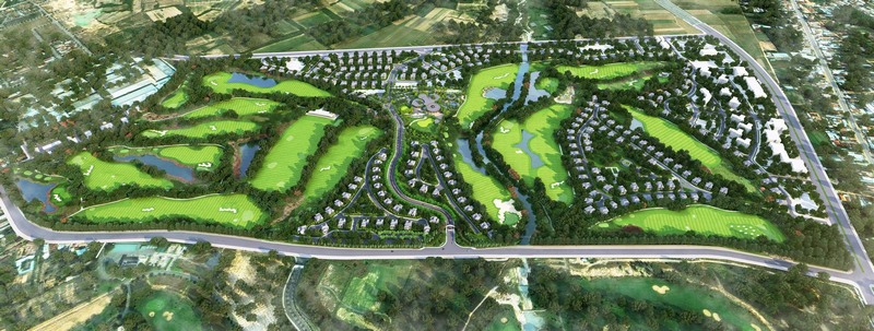 Toàn cảnh sân golf harmonie tphcm