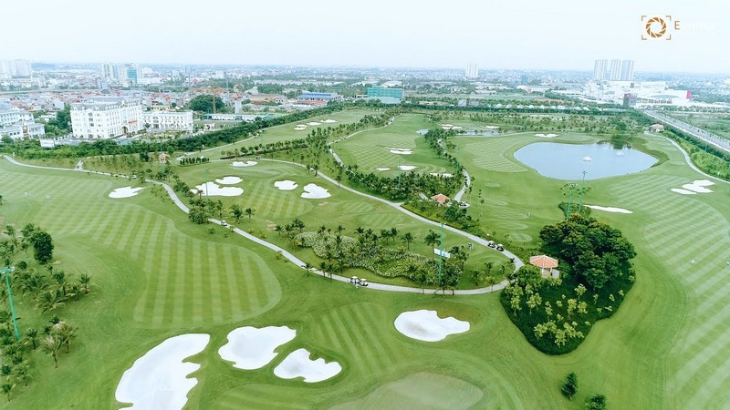 Sân golf Miền Bắc sân golf Long Biên