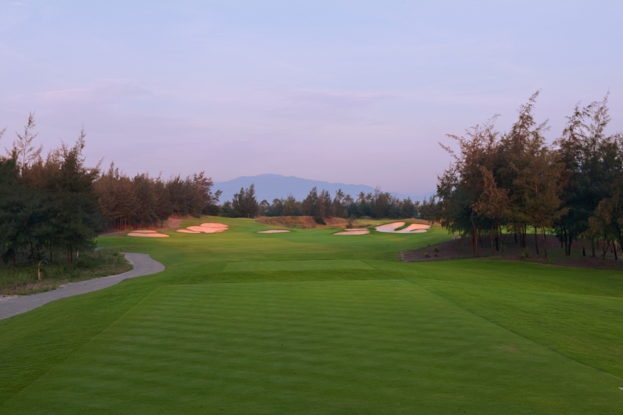 hố số 13 tại sân Montgomerie links