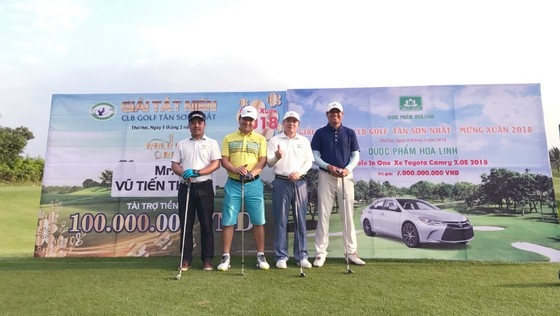 Golfer Trần Mạnh Hùng đạt hole in one trong golf