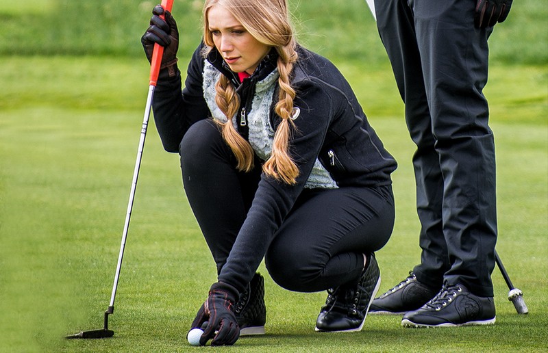 Cách phối thời trang golf mùa đông