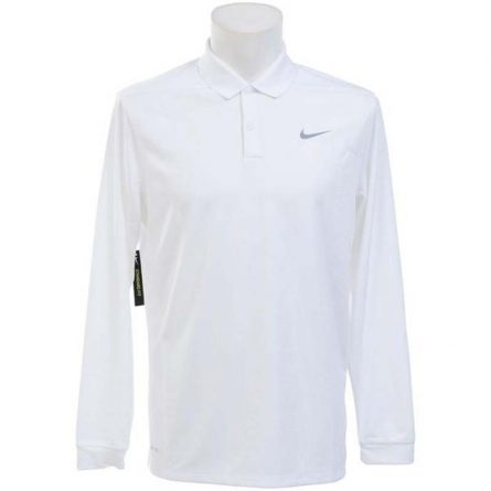 Nike Dry Victory Polo Long Sleeve màu trắng