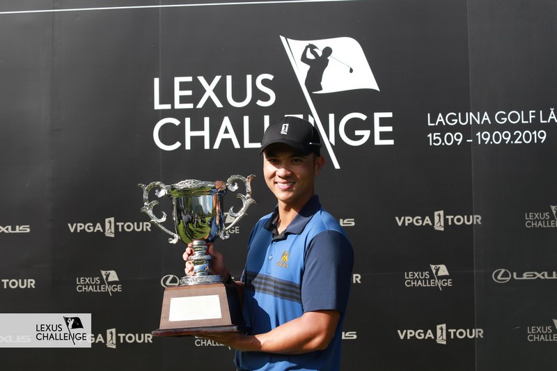 Với thành tích (-1) gậy sau 4 ngày thi đấu, Trần Lê Duy Nhất đã chính thức trở thành chủ nhân của chiếc cúp Lexus Challenge 2019