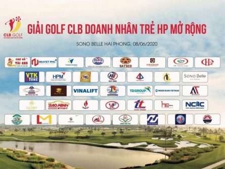 Giải golf CLB DOANH NHÂN TRẺ HẢI PHÒNG MỞ RỘNG 2020 được tổ chức vào ngày 8/6/2020