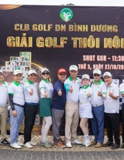Ngày 27/10 CLB Golf Doanh nhân Bình Dương đã tổ chức giải golf Thôi Nôi