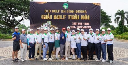 Ngày 27/10 CLB Golf Doanh nhân Bình Dương đã tổ chức giải golf Thôi Nôi