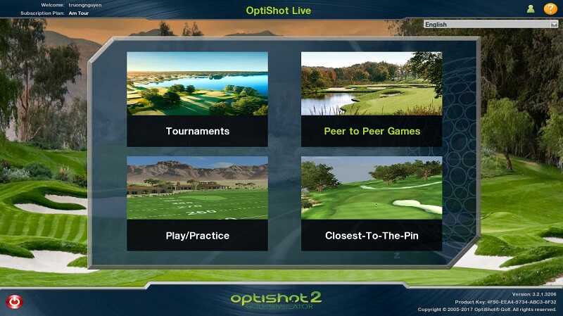 Phòng tập Golf 3D Optishot có chi phí lắp đặt khá phải chăng tuy nhiên tính năng còn hạn chế