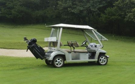 Golf Cart là dòng xe sử dụng để chở người chơi golf và dụng cụ sân golf