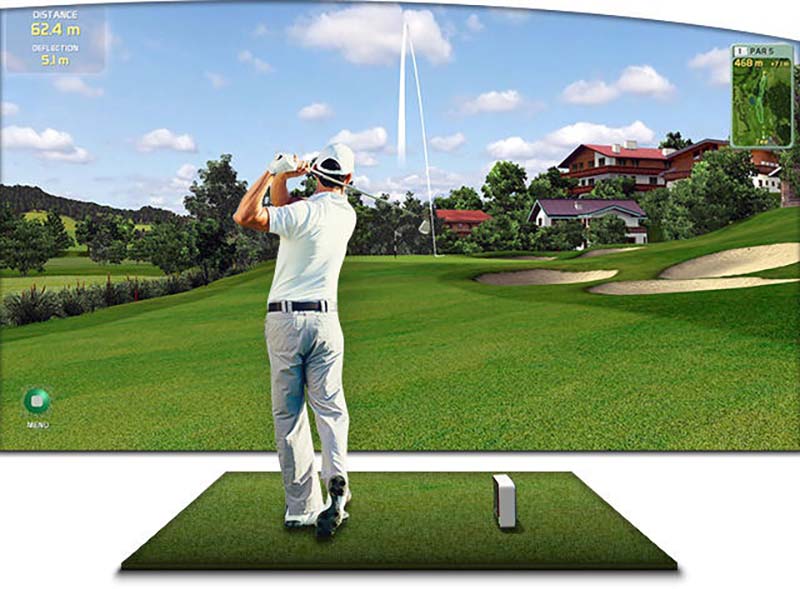 Golf3D HN cũng là thương hiệu chuyên thiết kế thi công phòng golf 3D uy tín