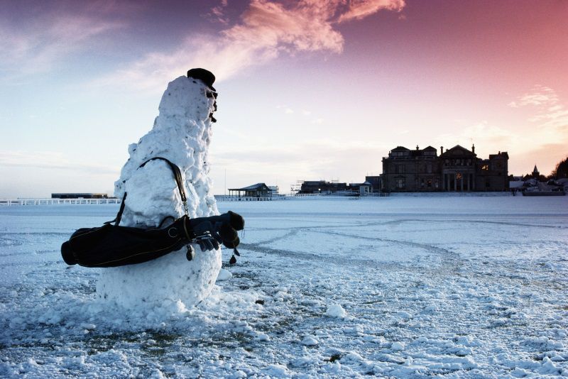 Thuật ngữ snowman trong thi đấu golf liệu có phải là "người tuyết"?