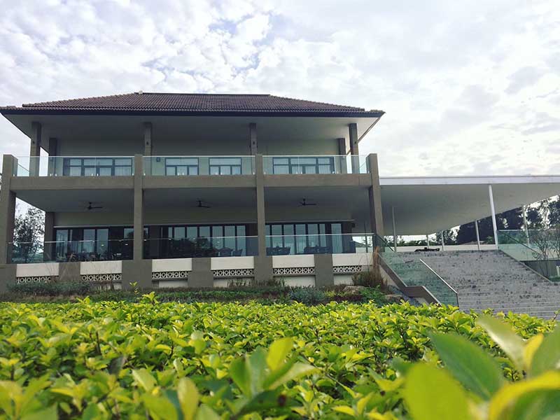 Club houses ở sân golf Vân Trì