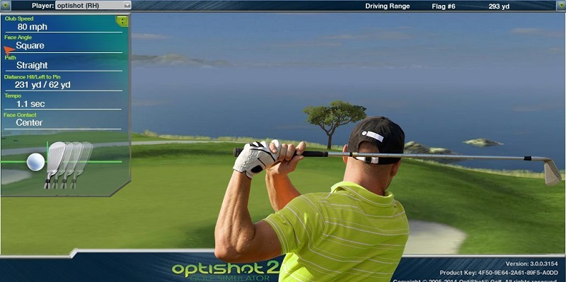 G - Shot là một trong những cái tên được lọt vào top 5 phần mềm Golf 3D, mô phỏng 100% sân Golf thật, được sản xuất tại Nhật Bản