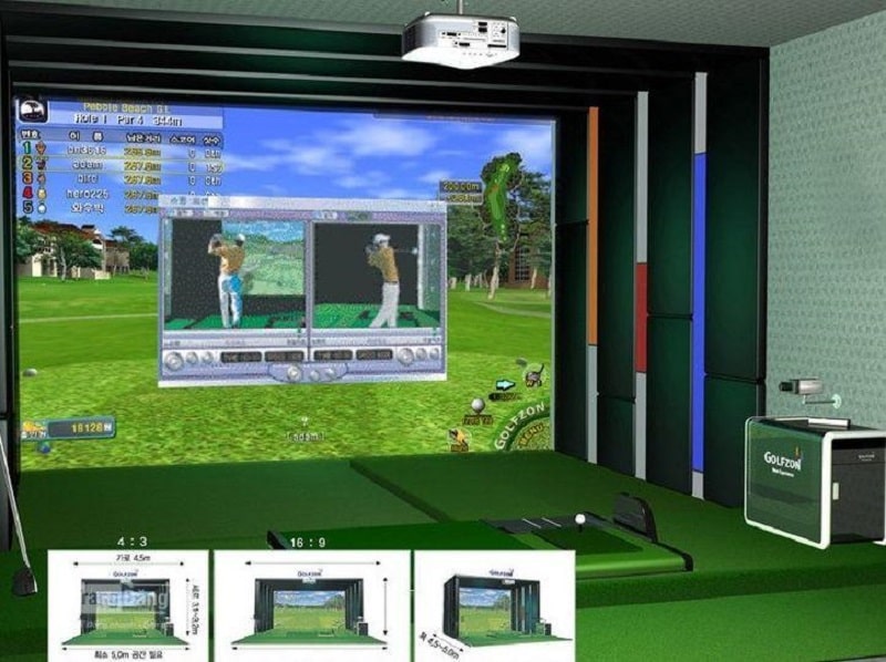 Hiểu đơn giản, phần mềm Golf 3d là nơi mà các golfer có thể tập golf như khi ra sân thật