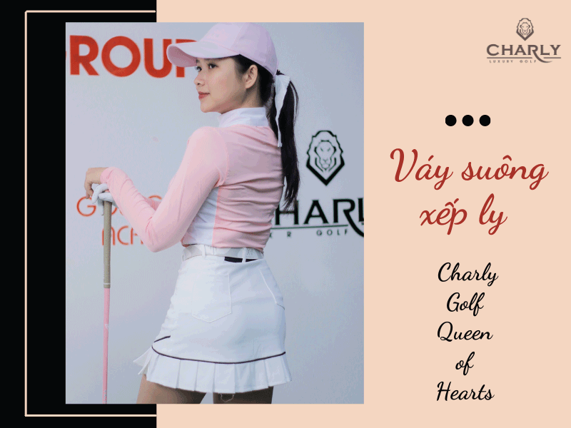 Chân váy Charly được cung ứng độc quyền tại GolfGroup