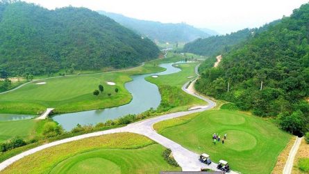 Sân golf Vân Tảo được xây dựng với tổng diện tích lên đến 66,09 ha