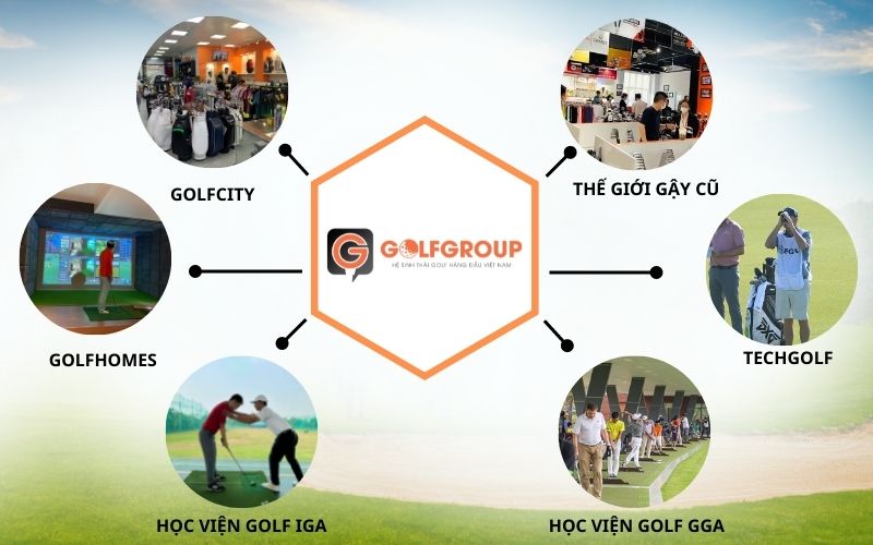GolfGroup - Hệ sinh thái golf với đa dạng các dịch vụ