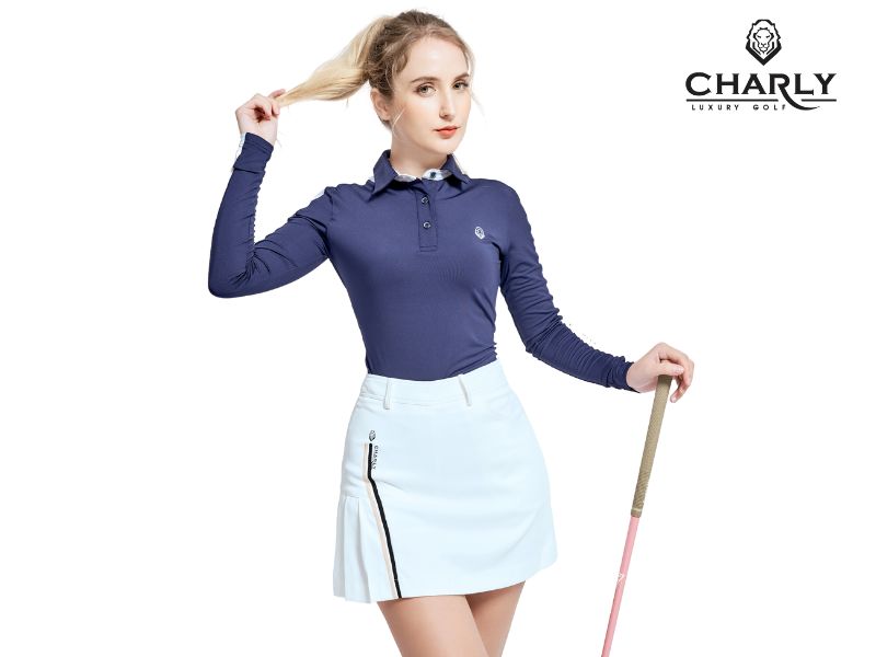 Váy golf nữ chữ A Charly được nhiều golfer yêu thích