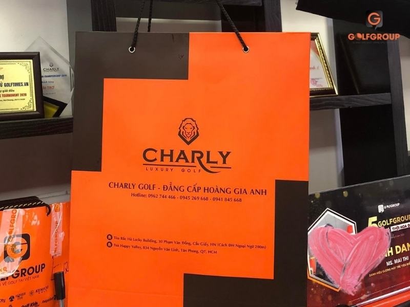 Các mẫu áo Charly đã có mặt tại hệ thống cửa hàng của GolfGroup