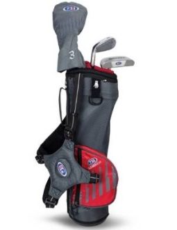 Bộ Gậy Golf Fullset US Kids UL39-s 3 Club Carry (Grey/Red Bag) Giá Sốc