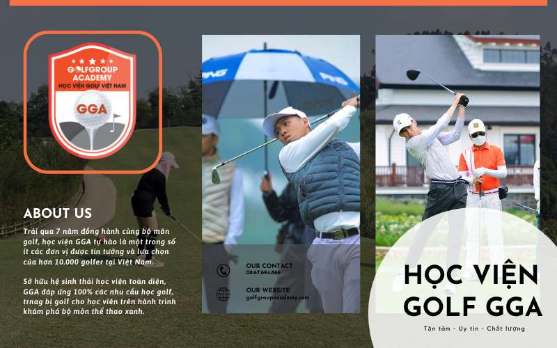 Học viện GGA - Nơi đào tạo kỹ năng chơi golf bài bản với chuyên gia
