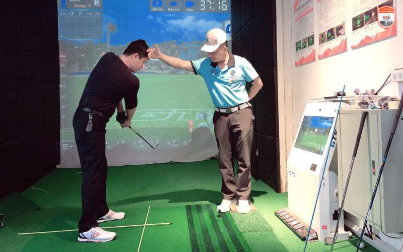 Golfer Cầu Giấy theo học tại GGA có thêm các khóa tại phòng 3D