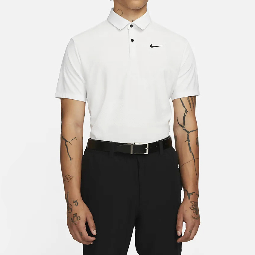 Áo golf Nike trắng 838865 với thiết kế đơn giản cùng màu trắng thanh lịch