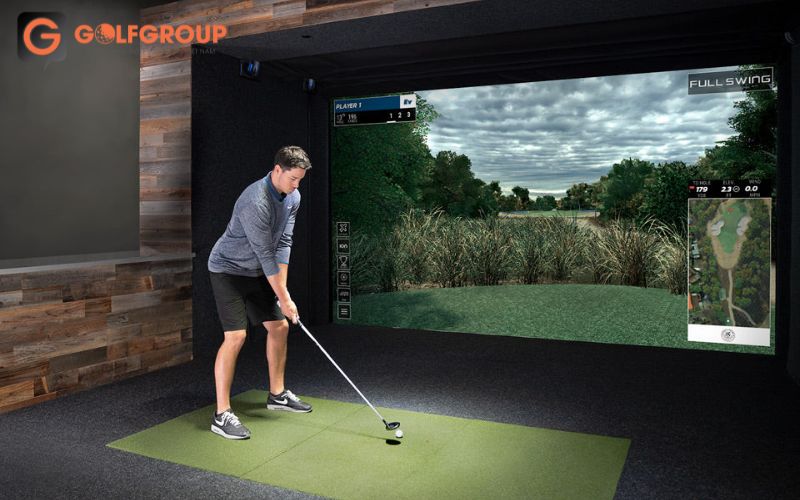 Lắp đặt phòng golf 3D giúp golfer tập luyện bài bản mọi lúc