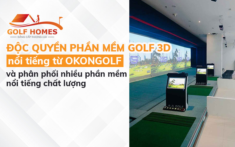 Độc quyền một số phần mềm golf nổi tiếng Hàn Quốc