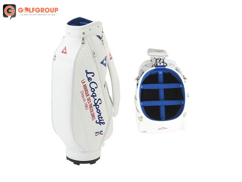 Túi Gậy Golf Nữ Le Coq Sportif QQCRJJ01 với thiết kế nữ tính, phù hợp với thể trạng của golfer nữ