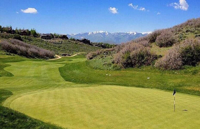 Sân golf Promontory Club – Painted Valley Course được thiết kế theo dạng Link ấn tượng