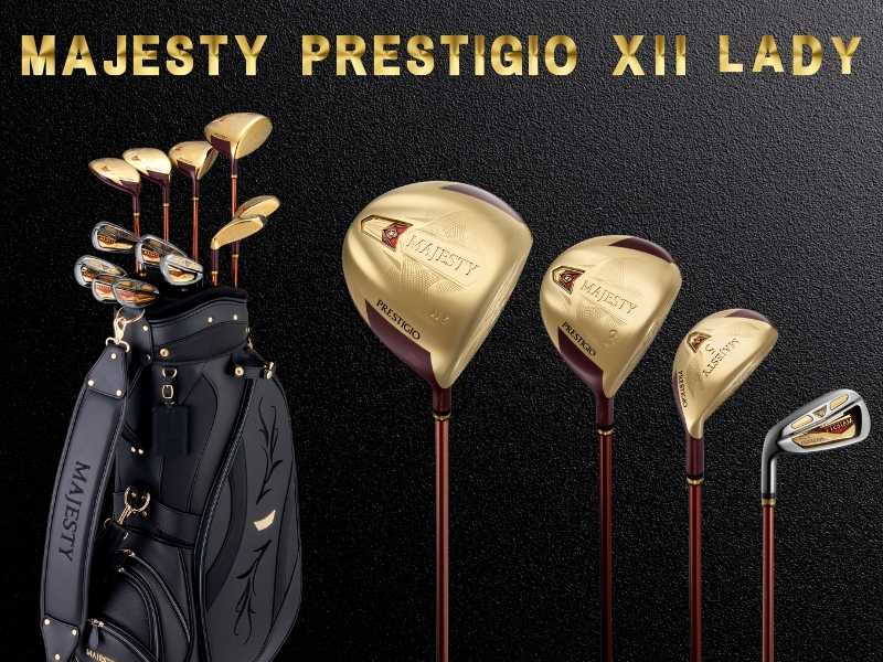 Bộ gậy golf Majesty Prestigio 12 với thiết kế đậm chất hoàng gia, mang lại vẻ ngoài sang trọng và đẳng cấp