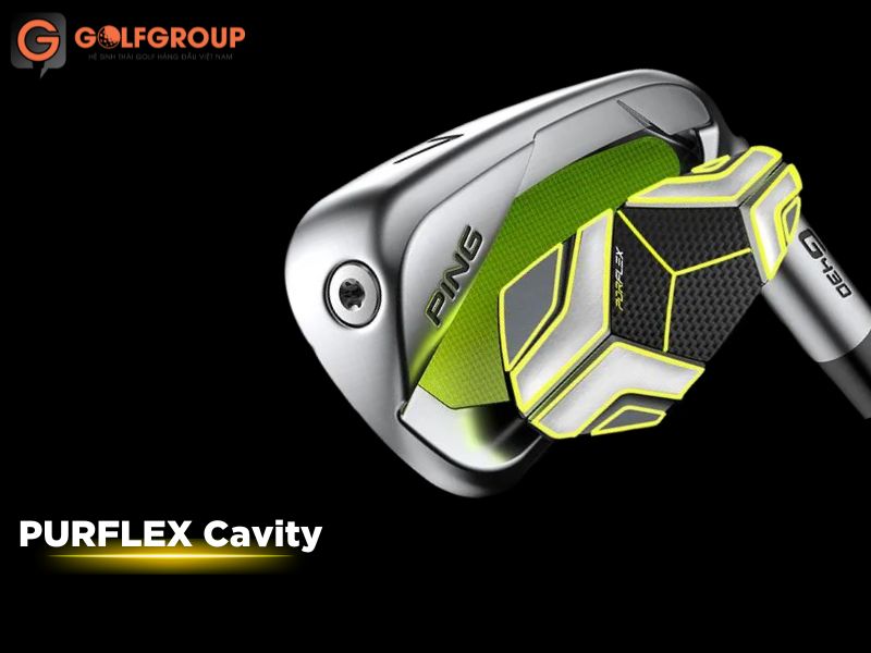 Công nghệ PURFLEX Cavity trong đầu gậy Ping G430