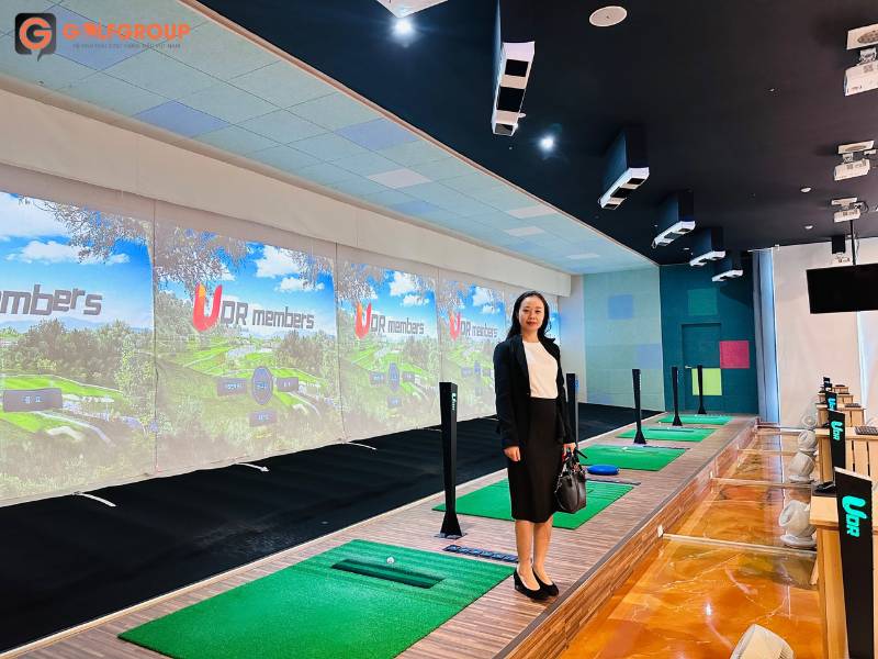 Golfgroup có mặt tại trụ sở chính của OKONGOLF - Thương hiệu golf 3D hàng đầu tại Hàn