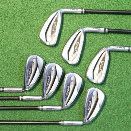 Bộ gậy golf sắt Ping G425 cũ có độ mới 90%