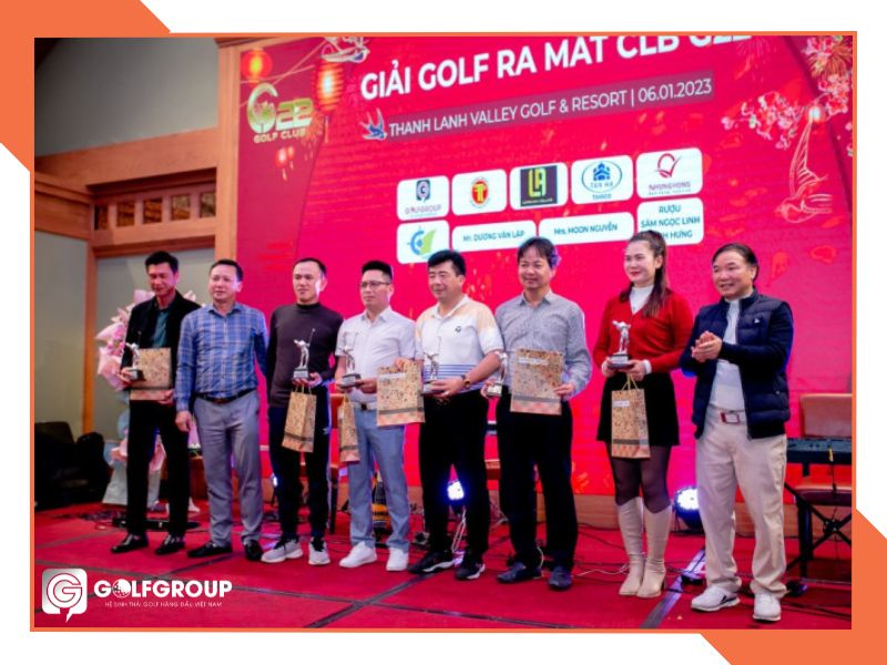 Golfgroup tài trợ giải ra mắt CLB G22 - Mái nhà chung của các golfer Tuyên Quang