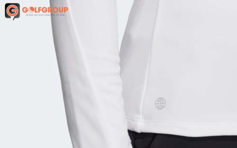 hình ảnh áo Fit nữ Adidas HG4125 trắng với kiểu dáng thiết kế đơn giản, tối ưu