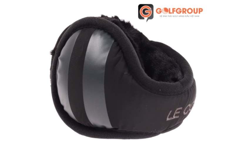 Hình ảnh bịt tai Lecoq đen được thiết kế thông minh và thân thiện với người dùng.