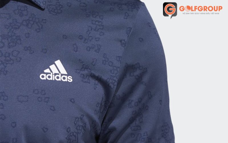 hình ảnh áo cộc tay Adidas HK6855 Navy với chất liệu thông thoáng giúp thấm hút mồ hôi tốt cho người dùng