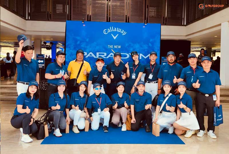 Đại Diện Golfgroup Tham Gia Launching Trải Nghiệm Dòng Gậy Tốt Nhất Thế Giới Callaway Paradym Tại Indonesia
