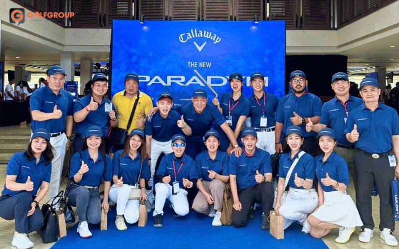 Hình ảnh đại diện GolfGroup Việt Nam tham gia sự kiện ra mắt Callaway Paradym vào ngày 3/3 tại Indonesia